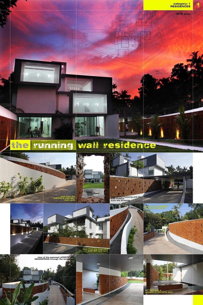 the running wall residence