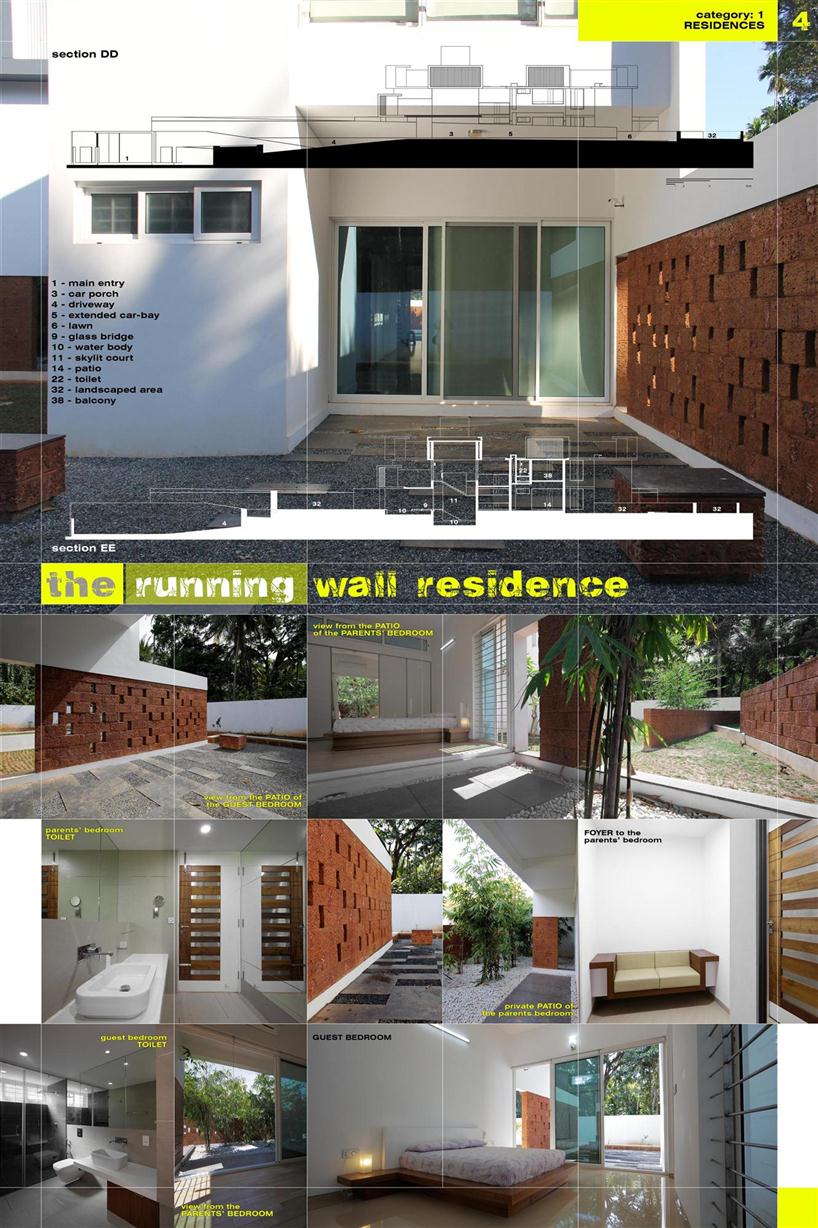 the running wall residence