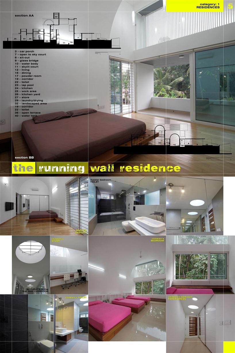 the running wall residence