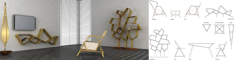 bamboo furniture systems