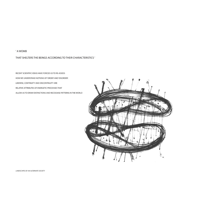 landscape of an alternate society