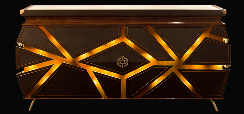 double skin bar counter trunk