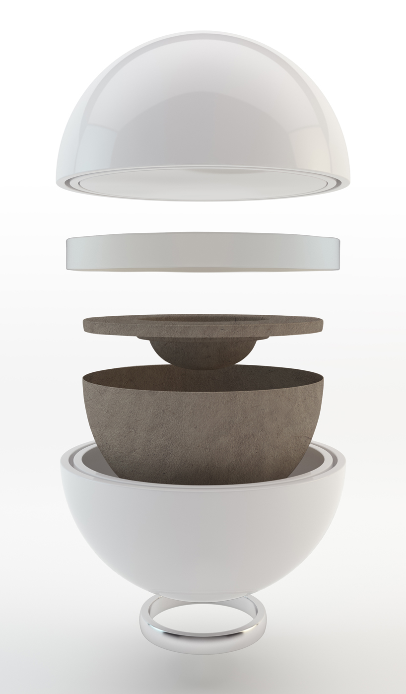 biodegradable urns ovo mala collection