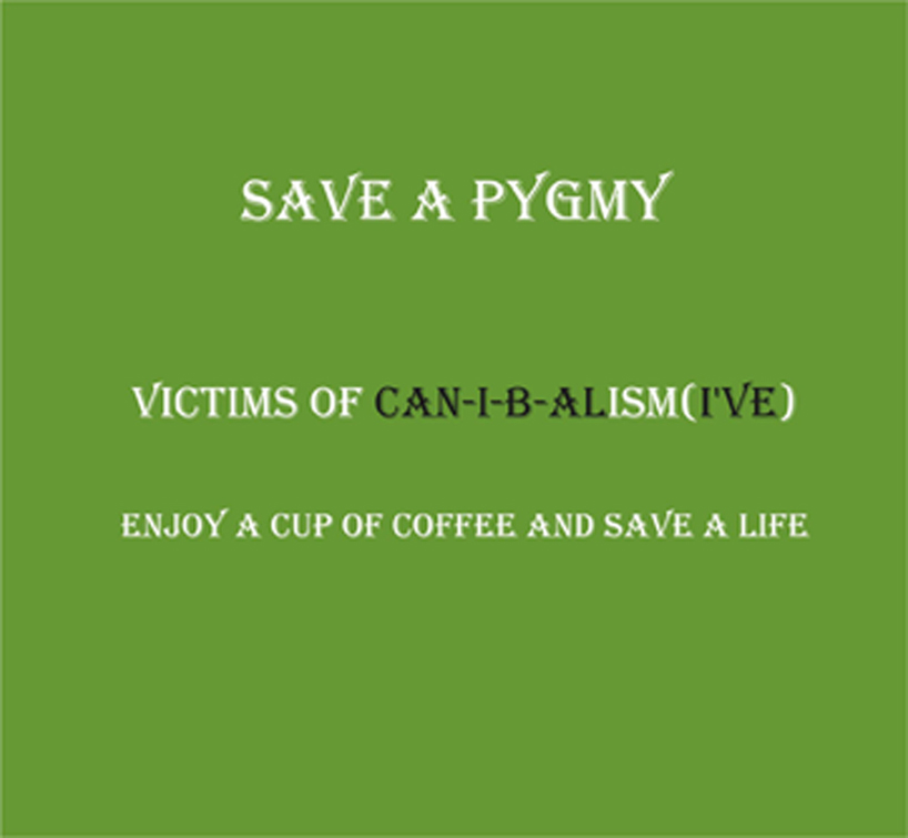 save a pygmy campaigncoffee packaging concept
