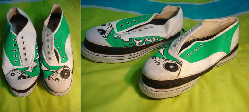 convertible shoes into flipflops