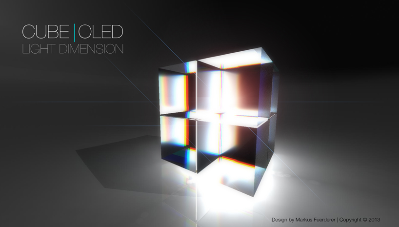 cubeoled light dimension