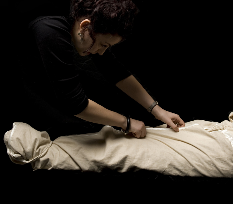 garments for the grave wrappings of mortality