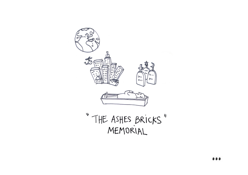 the ashes bricks memorial