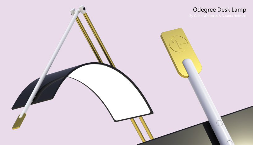 odegree lamp desk wall