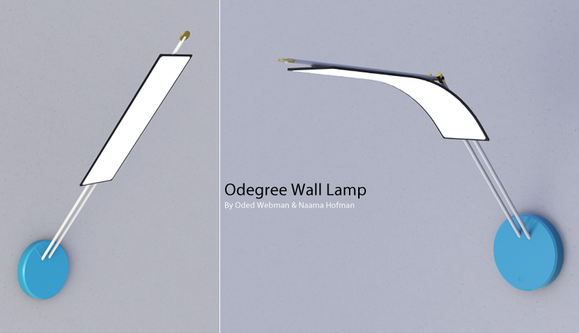 odegree lamp desk wall