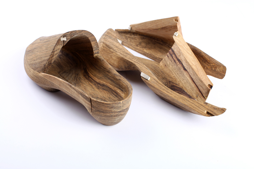 hang it- Wooden shoes