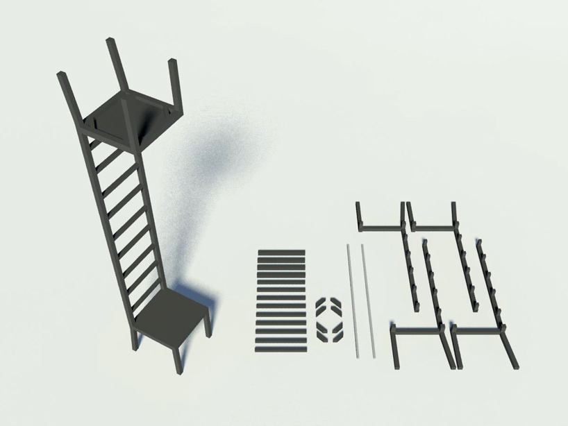 Connector  (dual gravity chair)