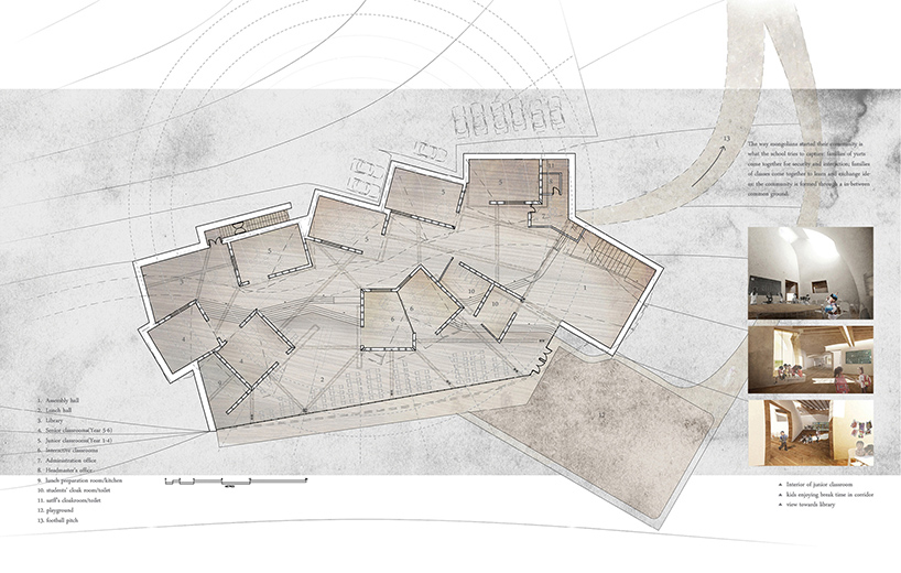 Field of Light: a Primary School in Hohhot, Inner Mongolia