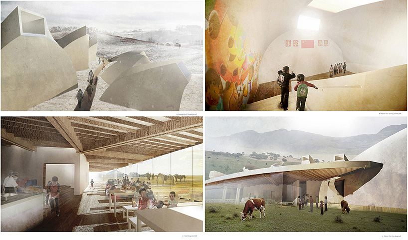 Field of Light: a Primary School in Hohhot, Inner Mongolia