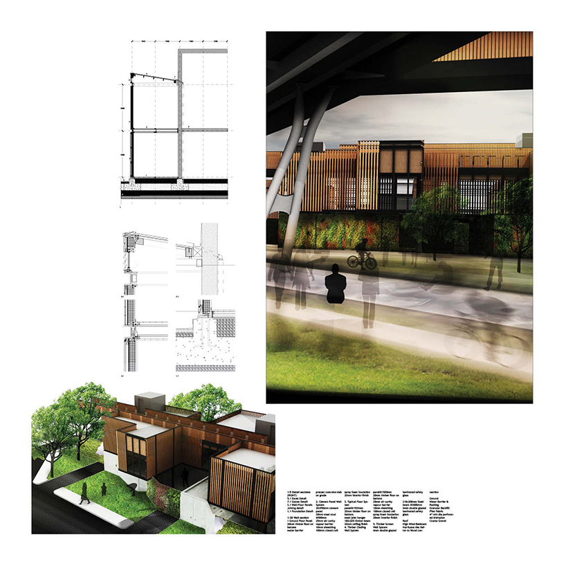 reversed tributary housing system