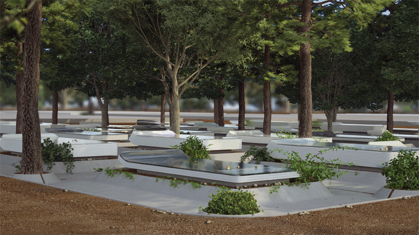 Headstone for Layered Burial