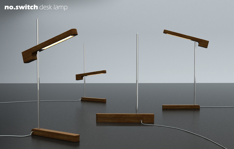 no.switch desk lamp