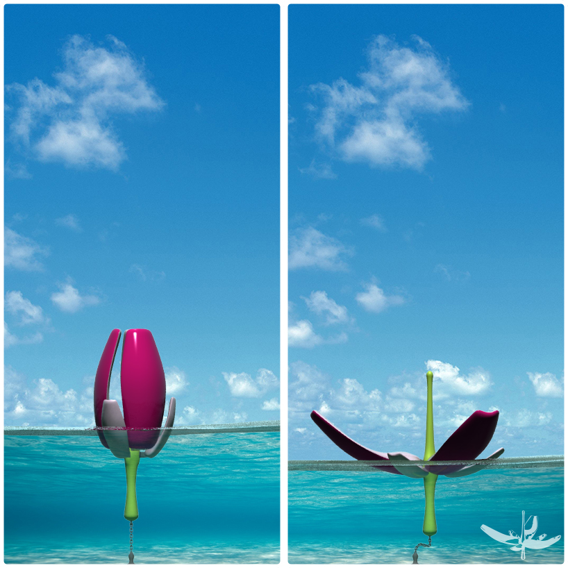 tidal flower - aquatic furniture