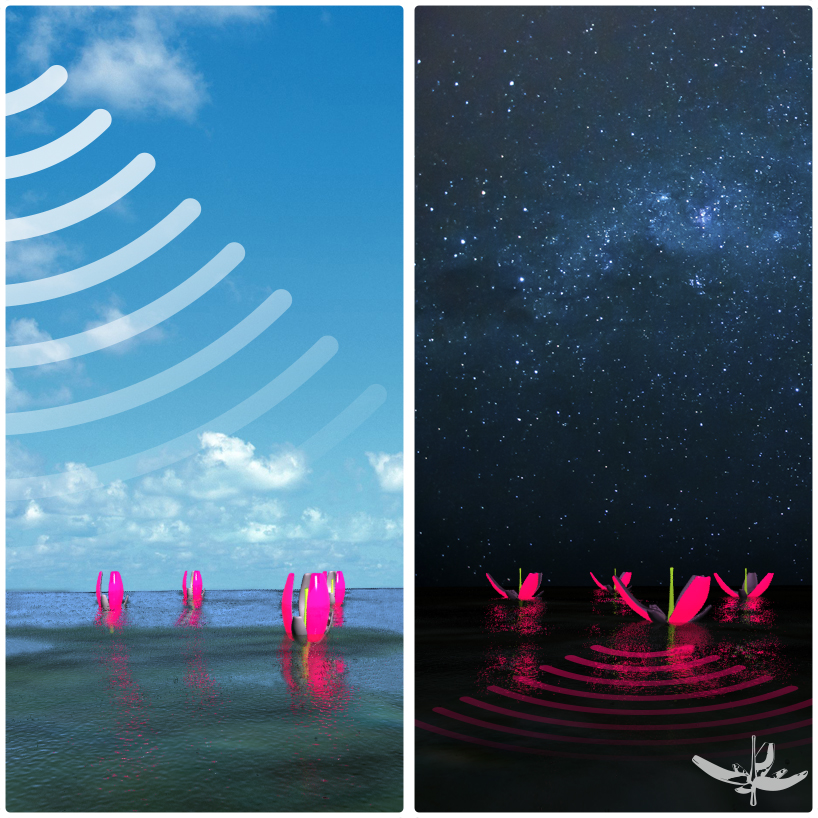 tidal flower - aquatic furniture