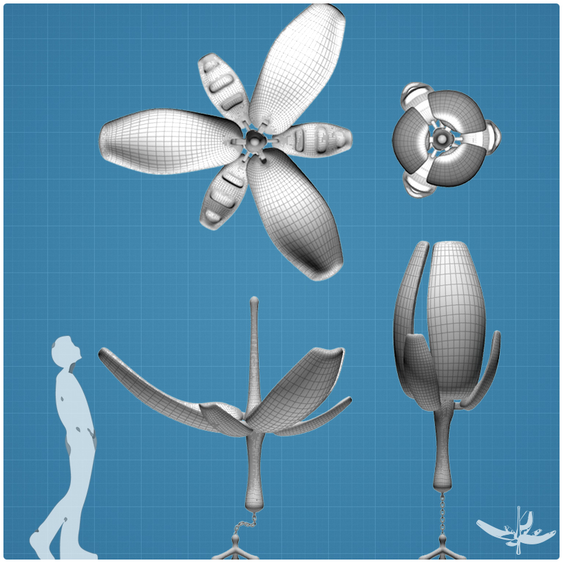 tidal flower - aquatic furniture