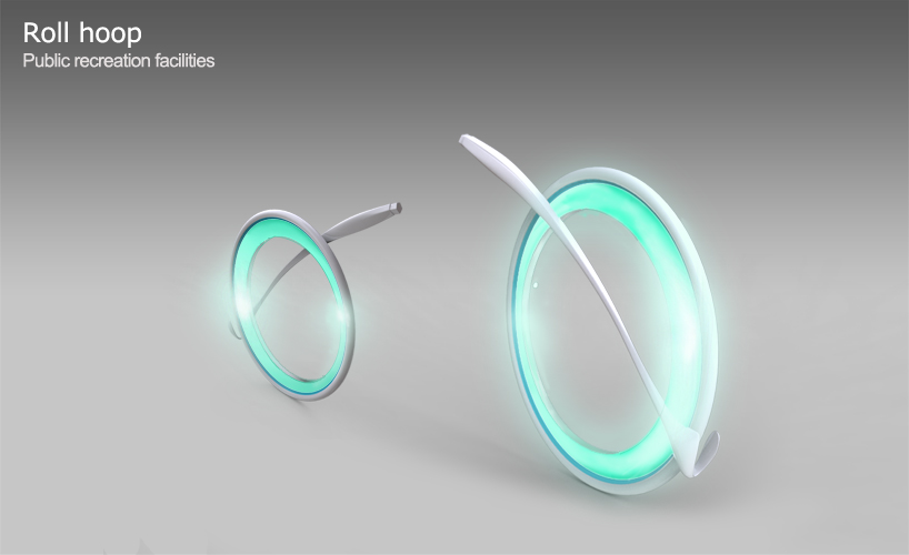 Glowing hoop