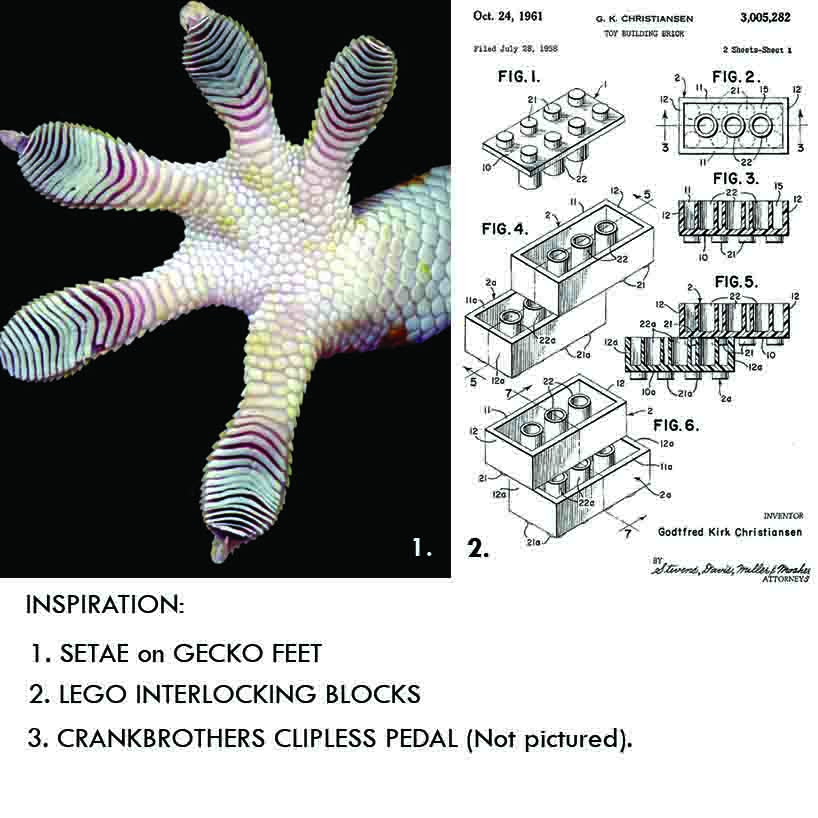 INTERLOCKING HANDLEBAR GRIP AND GLOVE