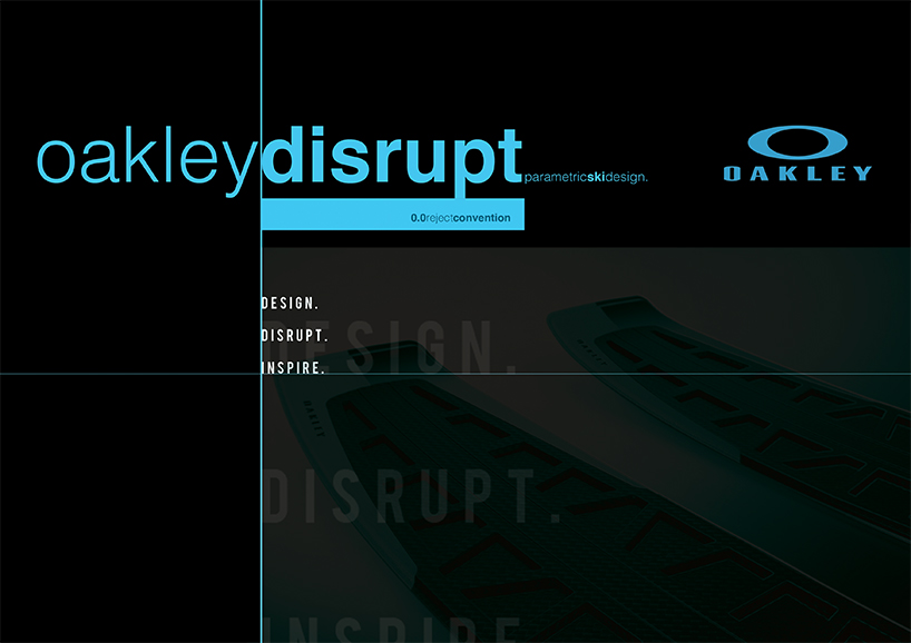 Oakley Disrupt - Parametric Ski Design