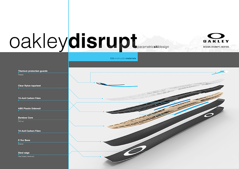 Oakley Disrupt - Parametric Ski Design