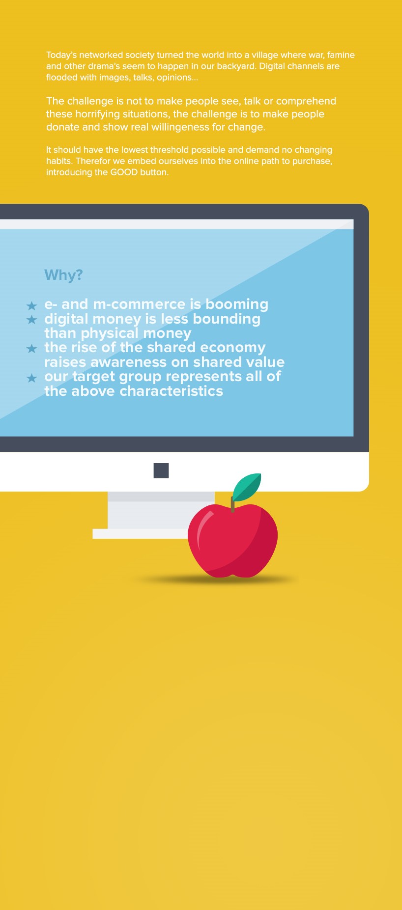 The good button - A charity jar for the digital economy