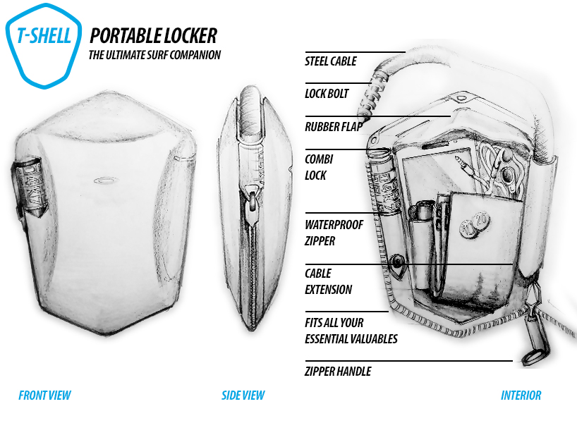 T-Shell Portable Locker