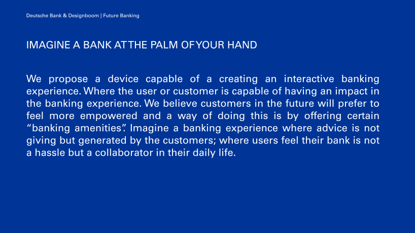 Banking at the Palm of your Hand
