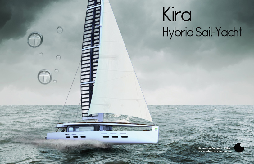 Kira Hybrid Sail Yacht