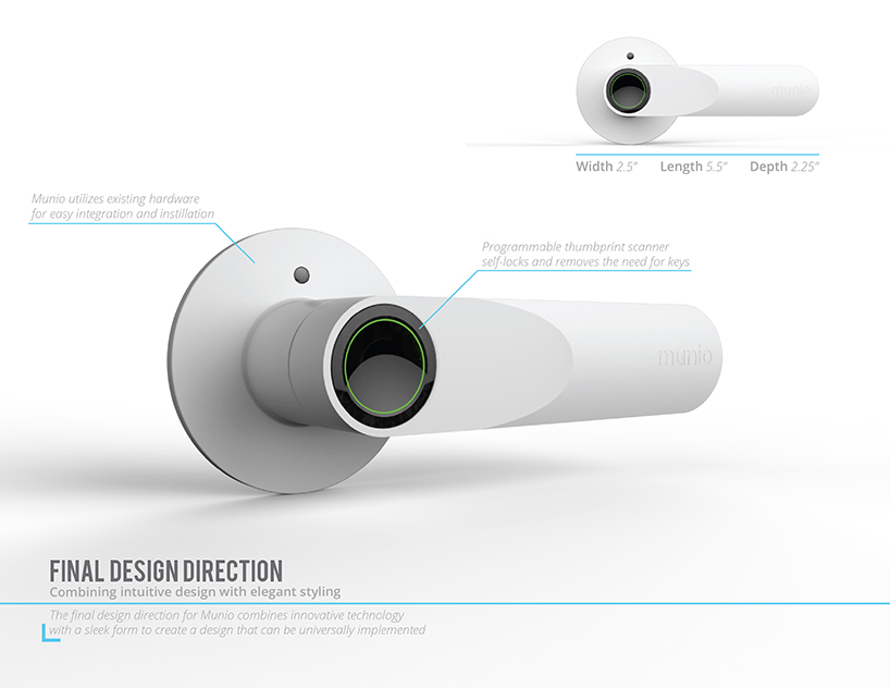 Munio Smart Door Handle