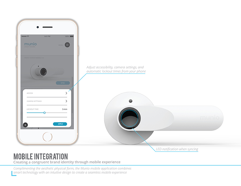 Munio Smart Door Handle