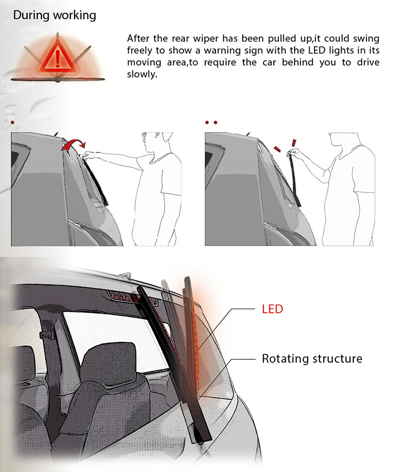 Wipers Barricade lights