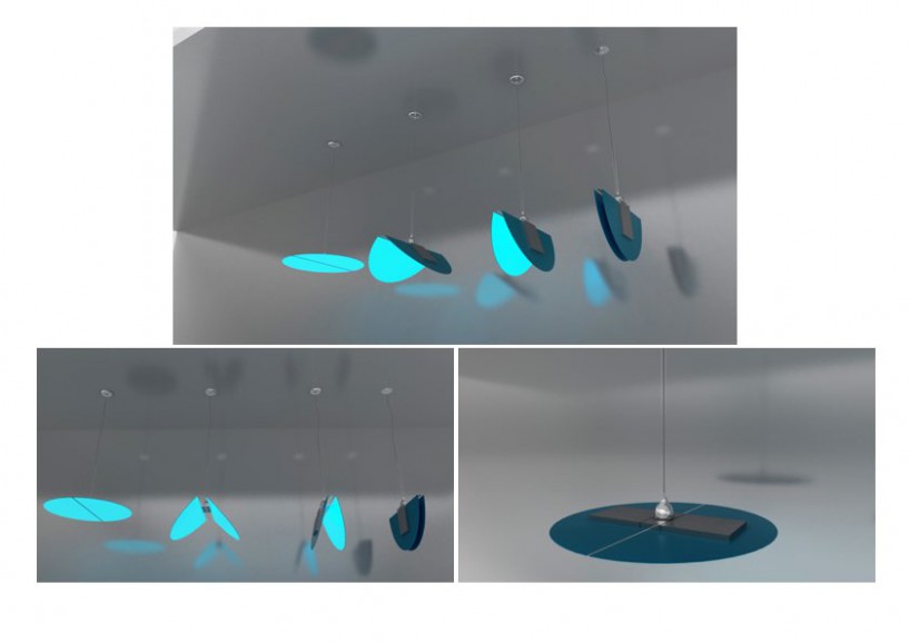 Bioluminescent Jellyfish Light Fixture