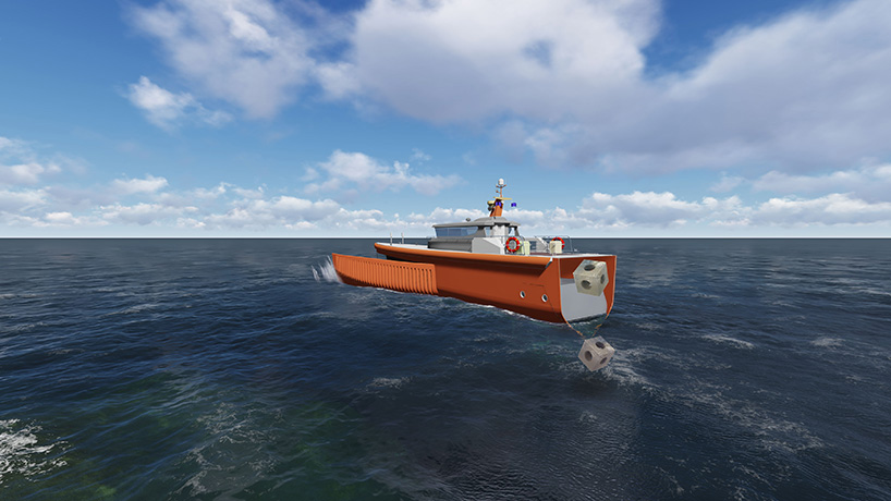 Litter Compression Ship