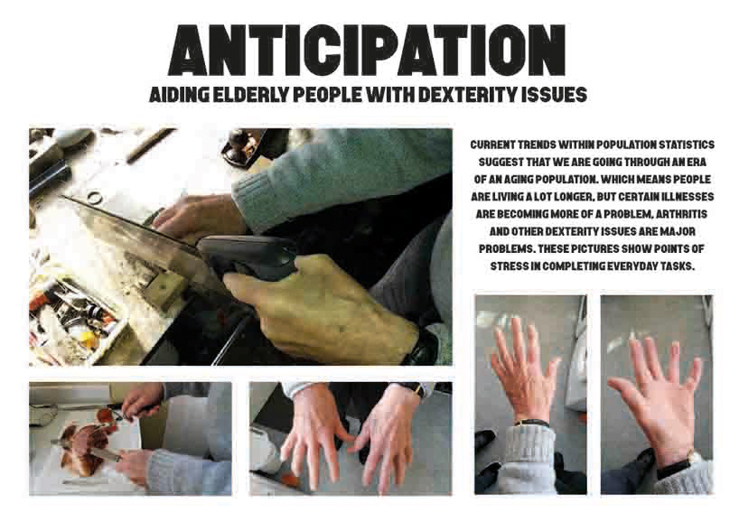 Aiding Elderly People with Dexterity Issues