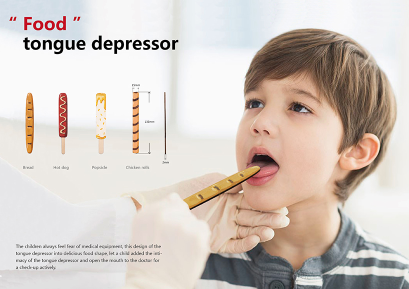 “Food”tongue depressor