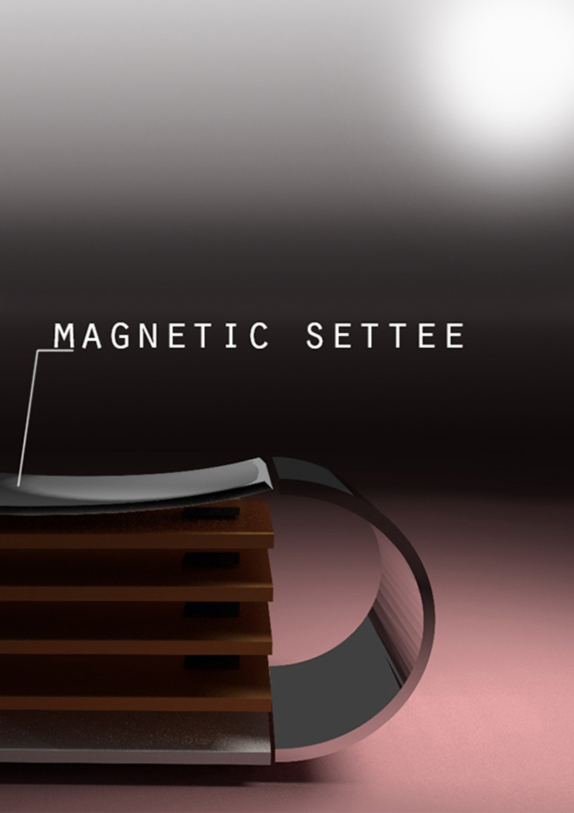 magnetic settee