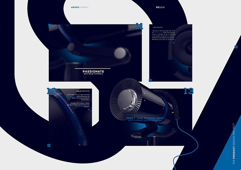 Monolight - professional LED lighting system for amateurs and professionals.