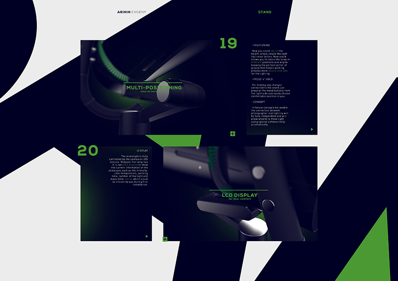 Monolight - professional LED lighting system for amateurs and professionals.