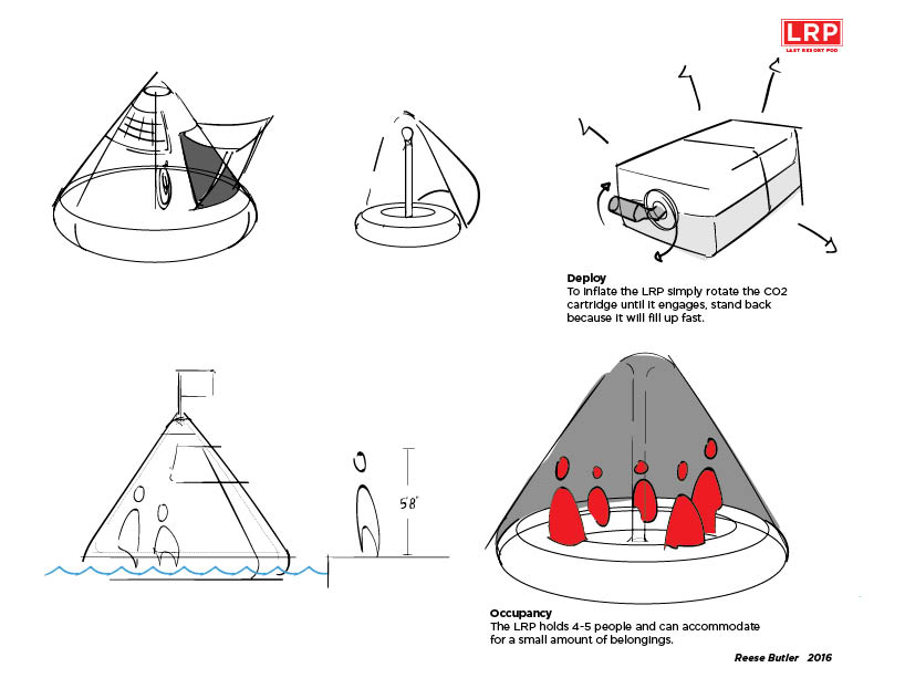 LRP - Last Resort Pod for emergency relief