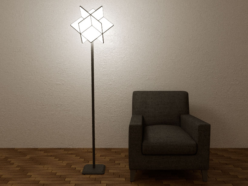 square lamp