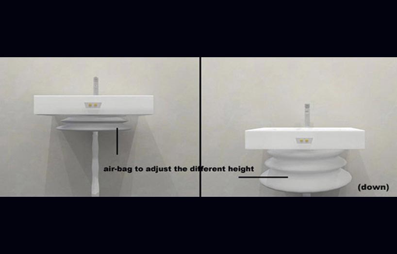 Up & down Washing Basin