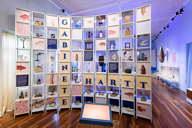 expedition coral: exhibition at the national museum in rio de janeiro displays embroidered sea creatures