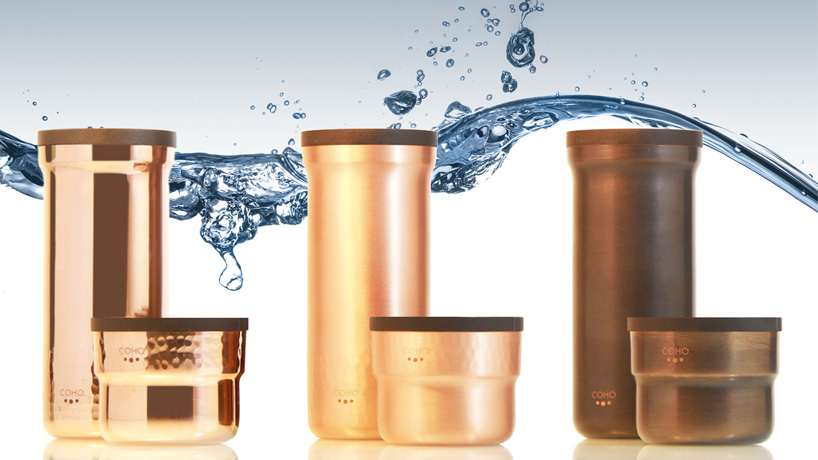 atil kizilbayir's COHO copper set boosts your health while drinking water - 1