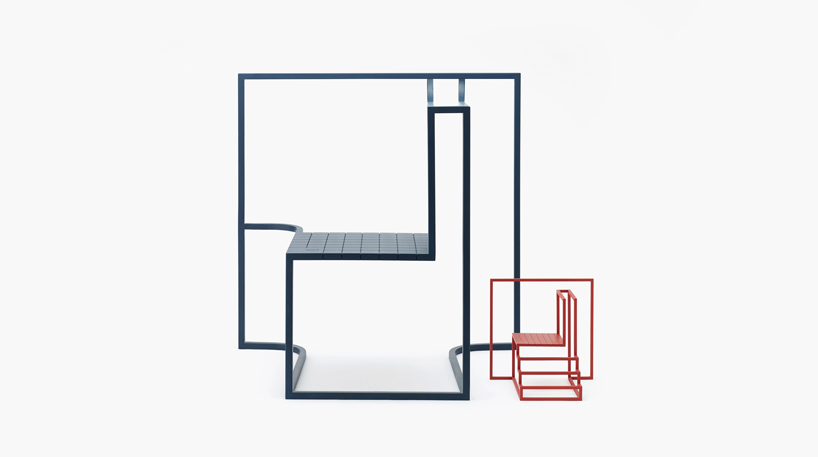 andrea ponti portrays hong kong's urban scene through eight conceptual seats