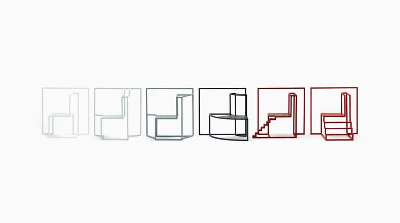 andrea ponti portrays hong kong's urban scene through eight conceptual seats