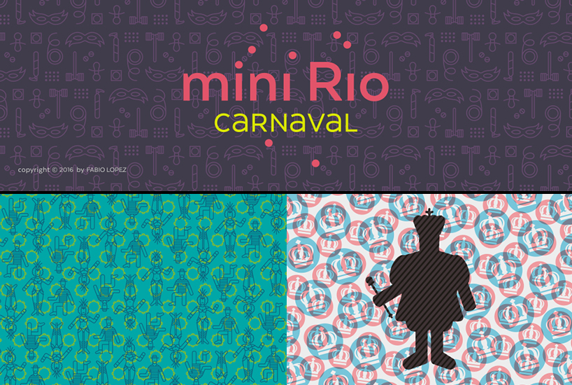 fabio lopez creates 100 pictograms for mini rio tribute project